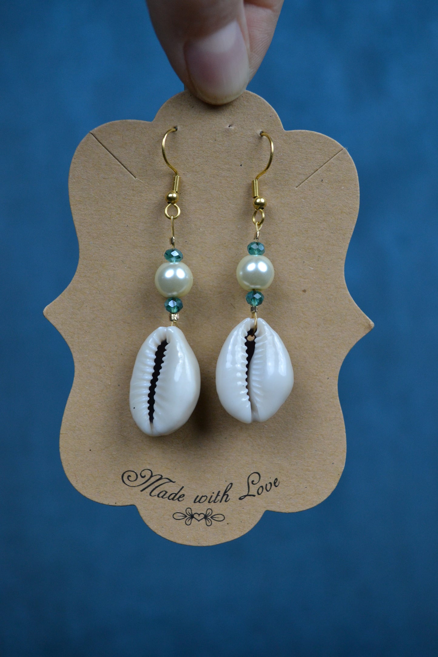 Kauri Earrings blue