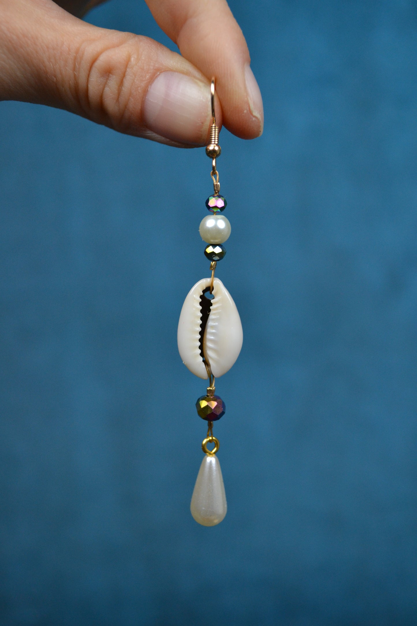 Long Kauri Earrings AB gold