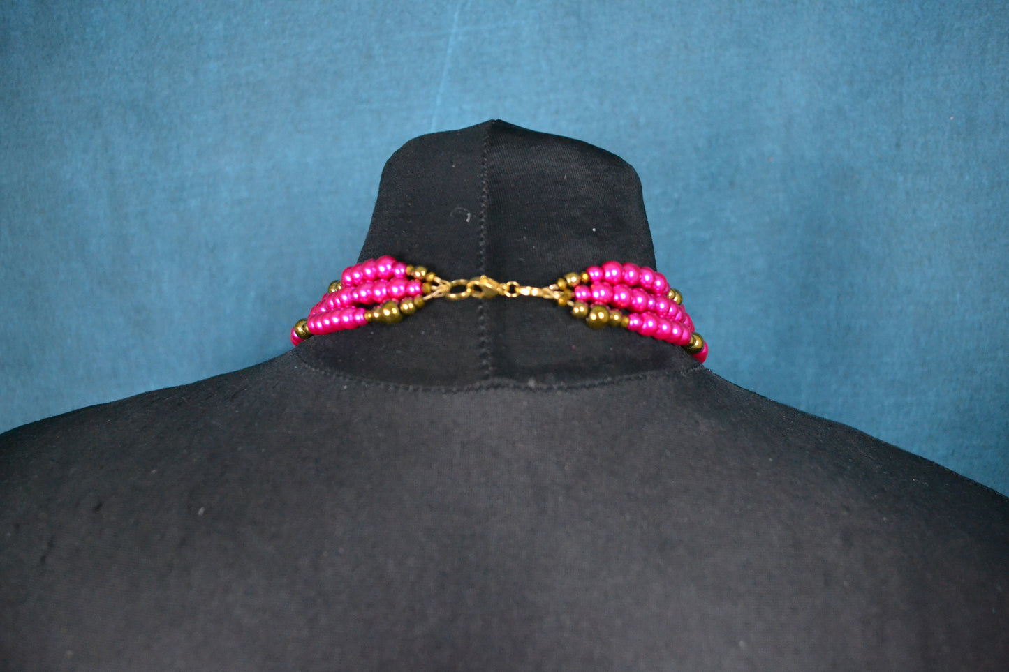 Pink Purple Treasure Necklace